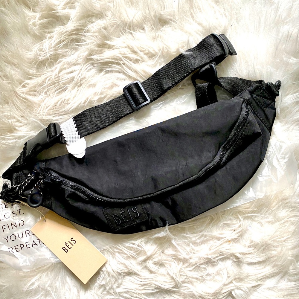 Beis - Sport Pack in Black (Fanny Pack / Belt Bag)